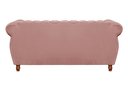 Ver imagem 5 de Sofá Chesterfield Realeza 3 Lugares Decoração Retrô Rosa Rose