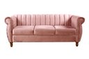 Ver imagem 4 de Sofá Chesterfield Realeza 3 Lugares Decoração Retrô Rosa Rose