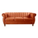 Ver imagem 4 de Sofá Chesterfield Realeza 3 Lugares Decoração Retrô