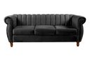 Ver imagem 4 de Sofá Chesterfield Realeza 3 Lugares Decoração Retrô Preto