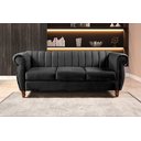 Ver imagem 1 de Sofá Chesterfield Realeza 3 Lugares Decoração Retrô