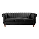 Ver imagem 4 de Sofá Chesterfield Realeza 3 Lugares Decoração Retrô