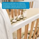 Ver mais imagens de Berço Mini Cama 3 em 1 com Capitonê 100% Mdf Maya Espresso Móveis