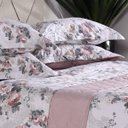 Ver imagem 3 de Jogo de Cama 200 Fios King 100% Algodão Premium Toque Extra Macio Rosier - Tessi