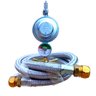 Regulador 504 visor Gas Aliança 2kg/h Mangueira dako 4 metro - 1