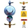 Regulador 504 visor Gas Aliança 2kg/h Mangueira dako 4 metro - 2