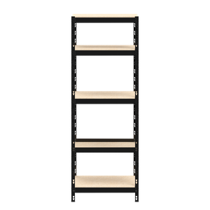 Armário Alto Multiúso -5 Prateleiras, Estrutura em Aço Carbono Stronger-5p-md Multivisao Mdf Cru