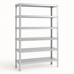 Estante Prateleira Aço Dupla 6 Bandeja 60cm Galvanizada - Rede Móveis - 2