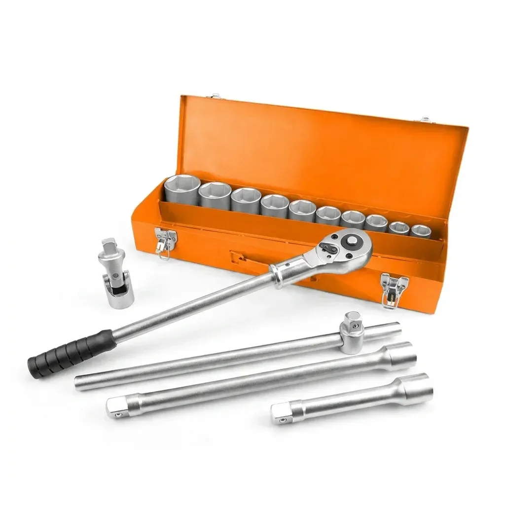 Ver imagem 2 de Conjunto de Ferramentas Soquete 3/4 15 Peças Wokin Tools