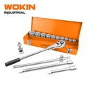 Ver imagem 1 de Conjunto de Ferramentas Soquete 3/4 15 Peças Wokin Tools
