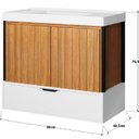 Ver imagem 4 de Gabinete de Banheiro Toucador Ana 80