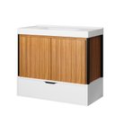 Ver imagem 3 de Gabinete de Banheiro Toucador Ana 80