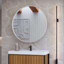 Ver imagem 1 de Espelheira para Banheiro 80 com Armário Ana