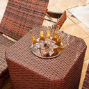 Ver imagem 3 de Mesa Grécia em Alumínio com Balde P- Bebidas Trama Original Argila