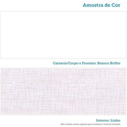 Quarto de Bebê com Guarda-roupa Cômoda e Berço com Capitonê 100% Mdf Maya Clássico Espresso Móveis - 16