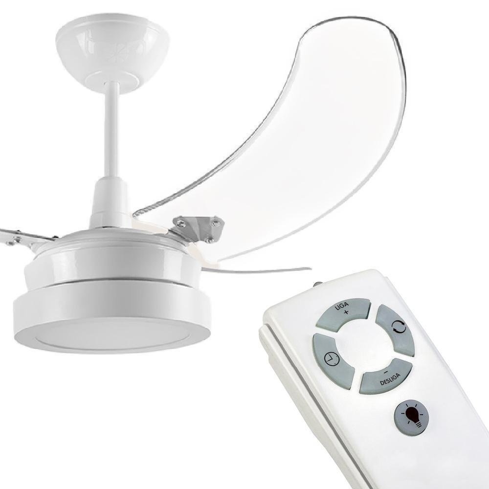 Ventilador de Teto Tron C/ Controle - Potente e Silencioso | MadeiraMadeira