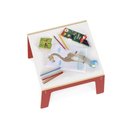 Ver imagem 3 de Mesinha Infantil Madeira Didatica Mesa Vermelha MDF Estudos Lanche Multiuso Quarto Infantil Brinqued