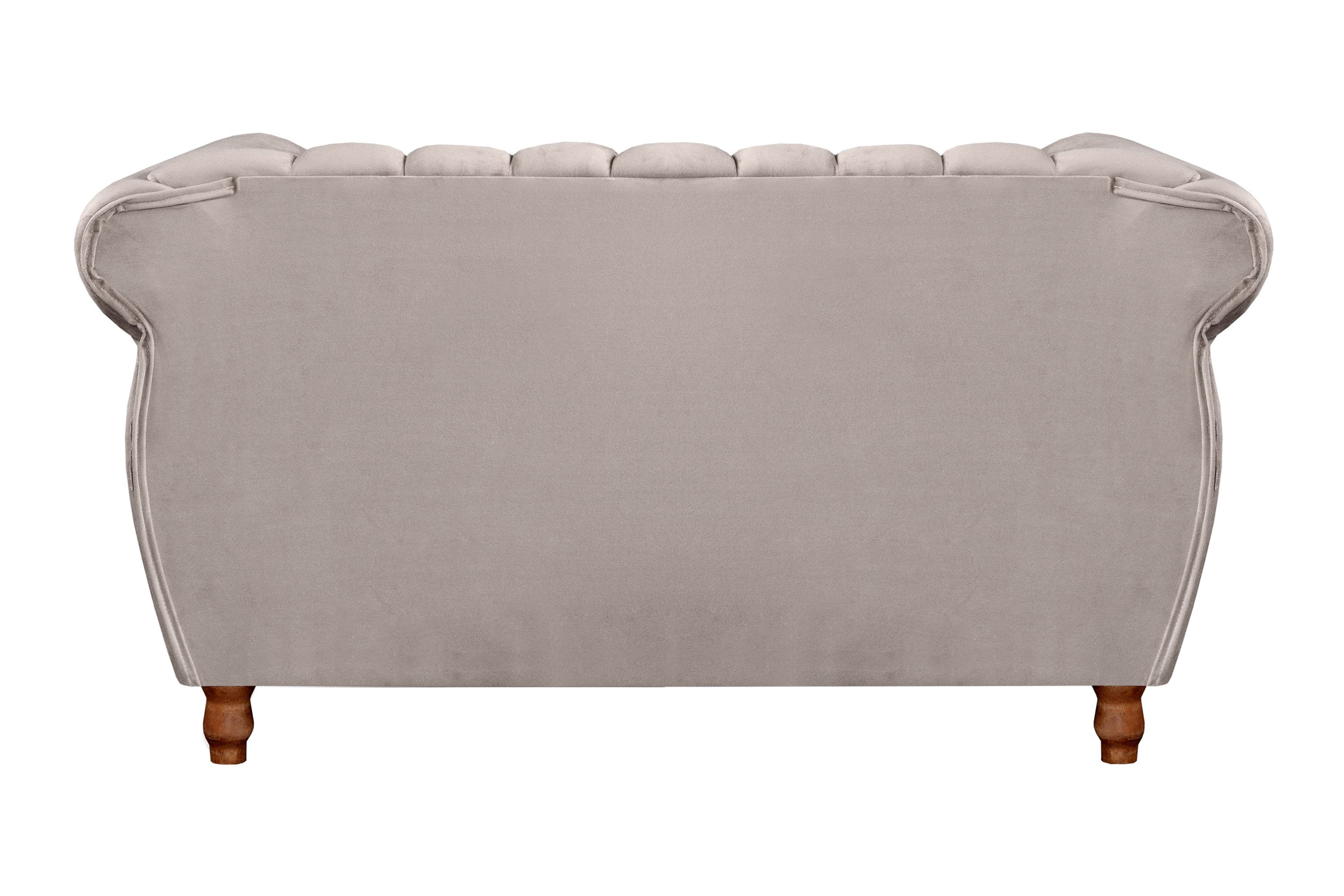 Conjunto Realeza Sofá com Poltronas Chesterfield Decoração - 5