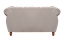Ver imagem 5 de Conjunto Realeza Sofá com Poltronas Chesterfield Decoração Bege Claro