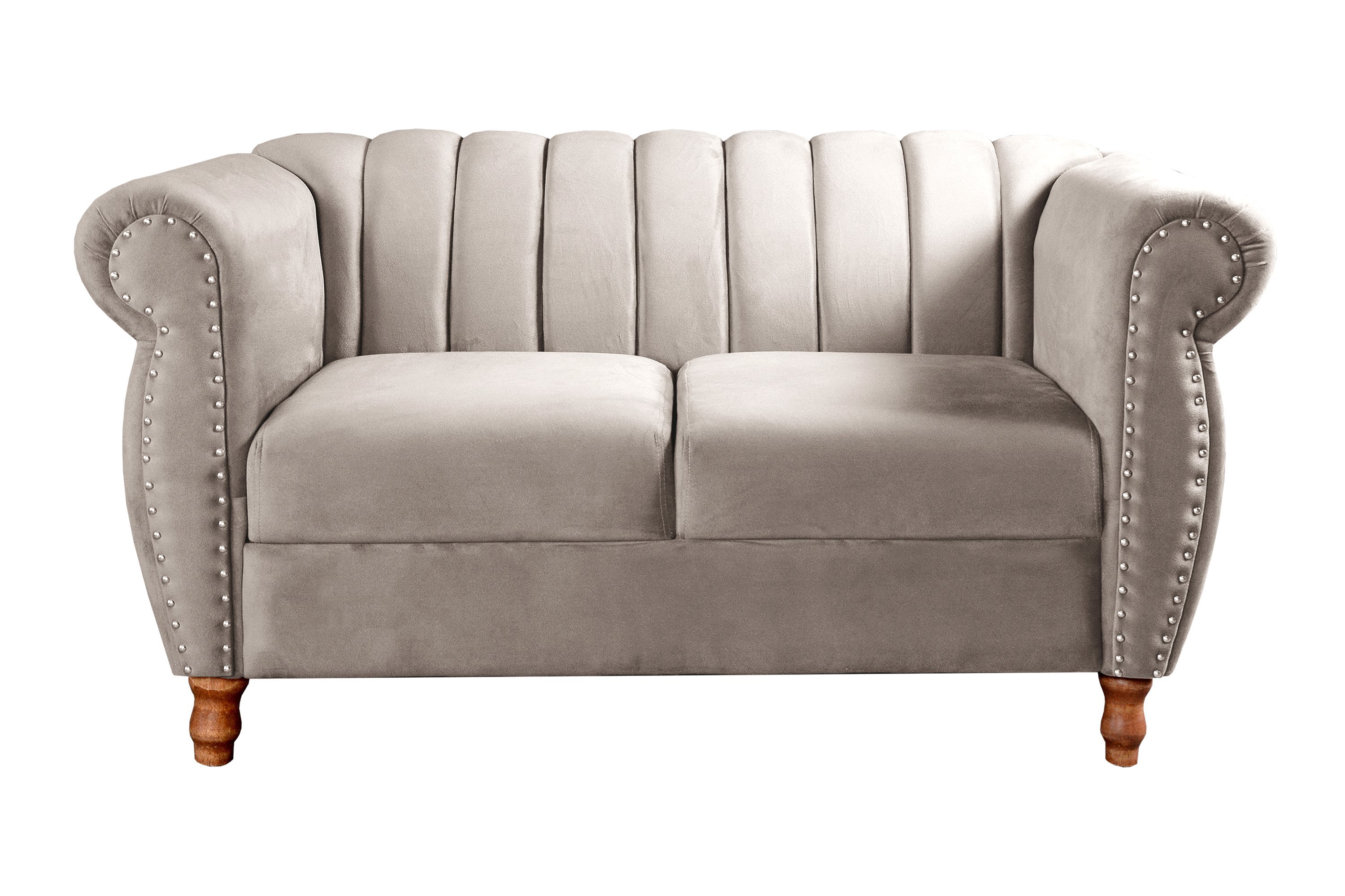 Conjunto Realeza Sofá com Poltronas Chesterfield Decoração - 4