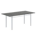 Ver imagem 6 de Conjunto de Mesa Retangular 180x75cm Tampo Ardósia Indiana 8 Cadeiras Lavínea Branco/Preto Floral