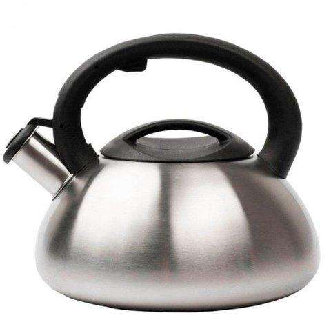 Chaleira Aço Inox com Apito 3,0 Litros Kitchen Gold