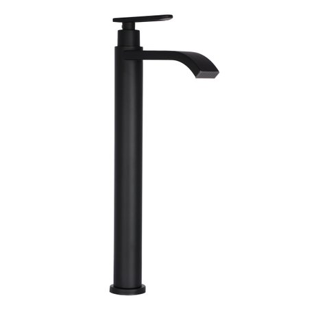 Torneira Banheiro Preta Bica Alta Lavabo Pia Cuba Luxo