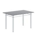 Ver imagem 6 de Conjunto de Mesa Retangular 120x75cm Tampo Granito Ocre 4 Cadeiras Lavínea