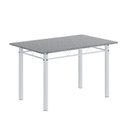 Ver imagem 6 de Conjunto de Mesa Retangular 120x75cm Tampo Granito Ocre 4 Cadeiras Lavínea Branco/Botanic Bege