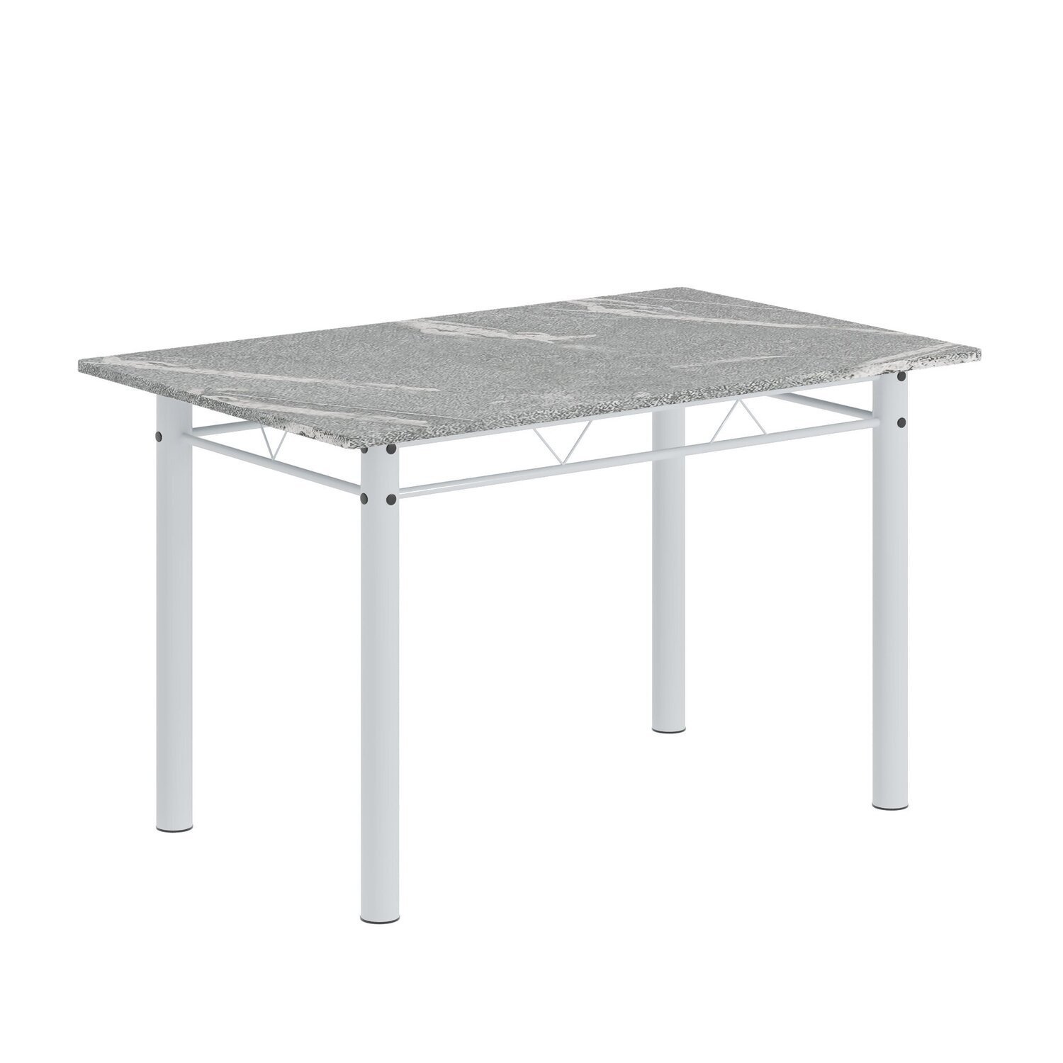 Conjunto de Mesa Retangular 120x75cm Tampo Granito Topázio 4 Cadeiras Lavínea - 6