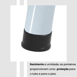 Conjunto de Mesa Retangular 120x75cm Tampo Granito Topázio 4 Cadeiras Lavínea - 12