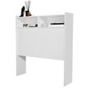 Ver imagem 4 de Cabeceira Melissa Box Solteiro 90cm para Quarto com Nichos e Prateleiras de Mdf