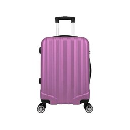 Mala De Bordo 2 Peças ABS 4 Rodas XH-A122 Rosa Prizi - 2