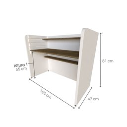 Conjunto Infantil de Cama Montessoriana e Escrivaninha com Regulagem de Altura - 19