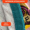 Ver imagem 5 de Roupão Aveludado Lepper Estampado Personagens Infantil Patrulha Canina Menina P