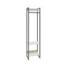 Estante Closet Arara Industrial 3 Prateleiras 187x45cm Dynamica   - 3