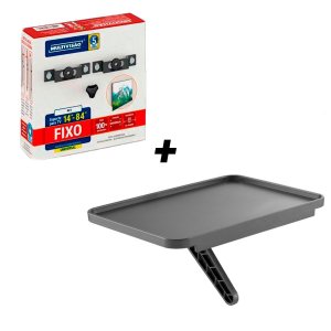 Suporte Tv Fixo Samsung 32 Pol Parede Painel + Suporte Geral