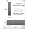 Kit 16 Cabeceiras Estofadas de Cama Queen Box Casal Modulada 1,60mx45cm - 9