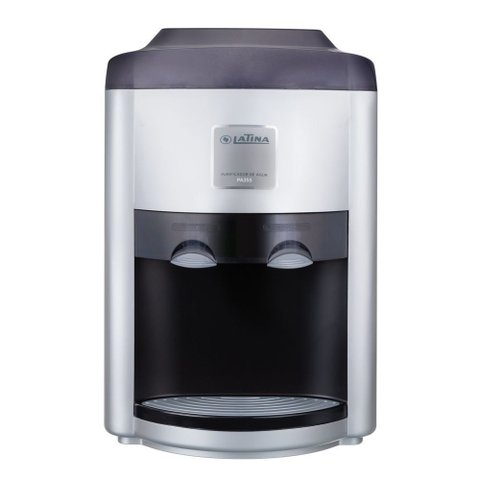 Purificador de Água Latina PA355 Prata e Preto Compressor 220V