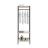 Estante Closet Arara Industrial 3 Prateleiras 187x60cm Dynamica Yescasa  - 6