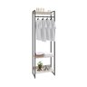 Estante Closet Arara Industrial 3 Prateleiras 187x60cm Dynamica Yescasa  - 2