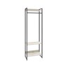 Estante Closet Arara Industrial 3 Prateleiras 187x60cm Dynamica Yescasa  - 3