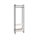 Ver imagem 3 de Estante Closet Arara Industrial 3 Prateleiras 187x60cm Dynamica Yescasa