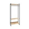 Estante Closet Arara Industrial 3 Prateleiras 187x80cm Dynamica Yescasa  - 3