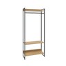 Estante Closet Arara Industrial 3 Prateleiras 187x80cm Dynamica Yescasa  - 3