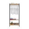 Estante Closet Arara Industrial 3 Prateleiras 187x80cm Dynamica Yescasa  - 5