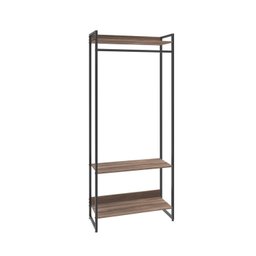 Estante Closet Arara Industrial 3 Prateleiras 187x80cm Dynamica Yescasa  - 3