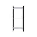 Ver imagem 2 de Estante para Livro Industrial 3 Prateleiras 104CMX60CM Branco/Chess/Preto