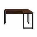 Ver imagem 7 de Mesa em L (Mesa 1,50m + Mesa Auxiliar) - s/ Gavetas - Workstart - Marsala/Preto - 25476