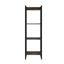 Ver imagem 2 de Estante de Livros Industrial 45CMX146CM Multiuso 4 Prateleiras Dynamica Yescasa Marrom/Carvalho Dark